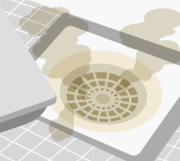 排水溝イラスト