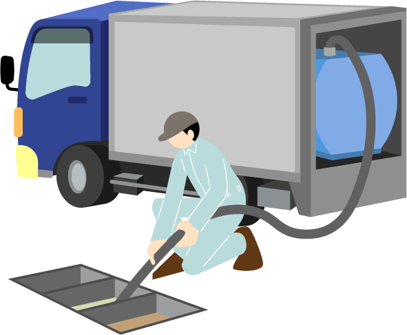 バキューム工法イラスト