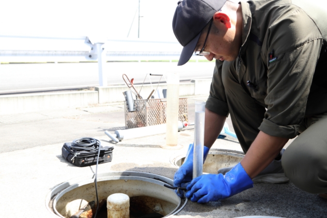 保守点検の様子1