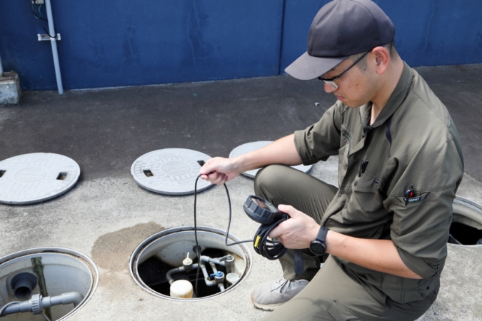 保守点検の様子２