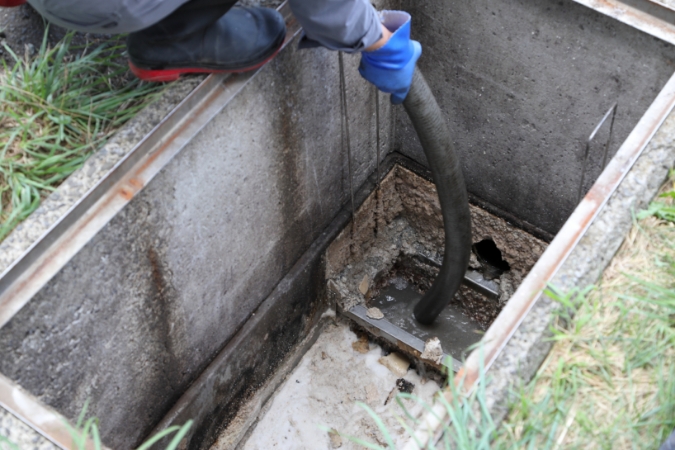 バキュームの様子